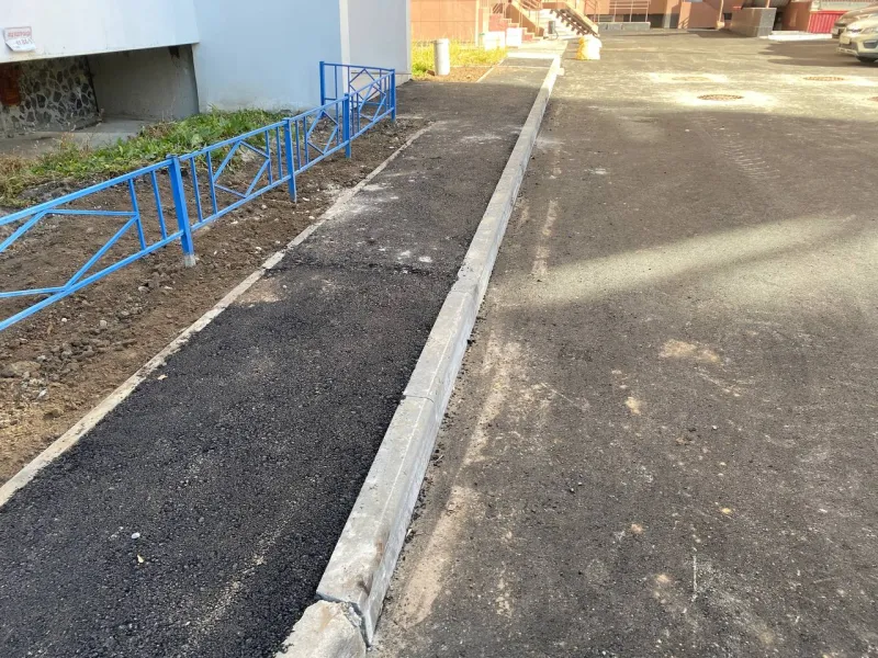 Асфальтирование тротуарных дорожек